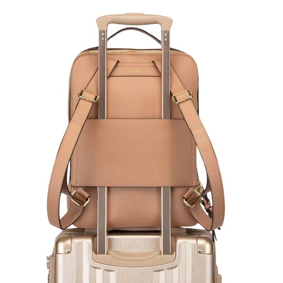 Calpak Kaya Laptop Backpack - Caramel | NWT | Minor Flaw - Picture 3 of 7